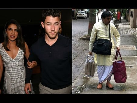 Priyanka Chopra-Nick Jonas' Roka Ceremony: Panditji Arrives At Priyanka's House!