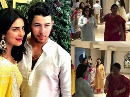 When Nick Jonas' Mom Matched Steps With Priyanka Chopra's Mom Like A True Blue Punjabi!