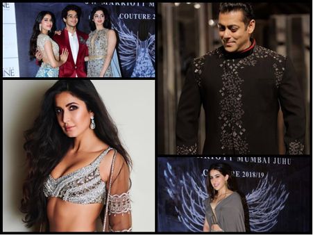 Salman Khan & Katrina Kaif Turn Groom & Bride For Manish Malhotra; Janhvi & Sara Make Jaws Drop