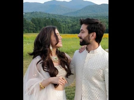 Ishqbaaz's Nakuul Mehta & Wife Jankee's Perfect Bollywood Picture Creation Is Simply Adorable!