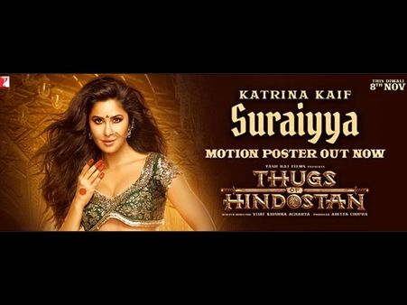 Thugs of Hindostan Unveils New Poster Of Katrina Kaif As Suraiyya! View Here