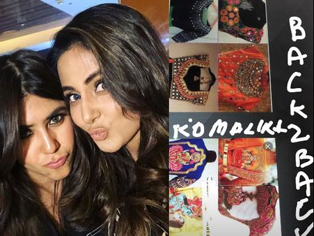Kasautii Zindagi Kay: Ekta Kapoor Shares Komolika's Choli Designs; Hina Khan To Don This Look?