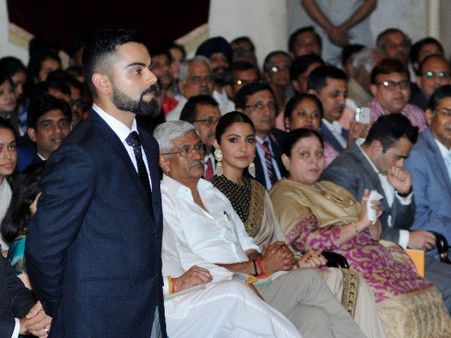 Anushka Sharma Can't Contain Her Happiness As Virat Kohli Receives The Khel Ratna Award!