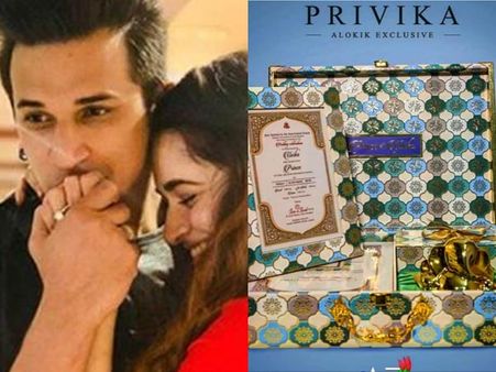 Prince Narula-Yuvika Chaudhary Wedding Card REVEALED! This Is How Prince's Mother Proposed To Yuvika