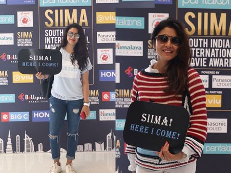 SIIMA 2018: Shriya Saran, Keerthy Suresh And Others Arrive In Dubai For The Event; View Pics