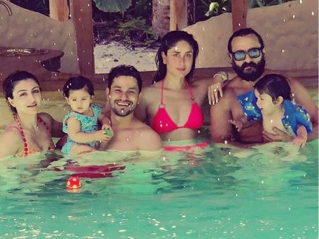 VIRAL! Kareena Kapoor Khan Gets Slammed For Donning A Bikini In Front Of Taimur Ali Khan [Pictures]