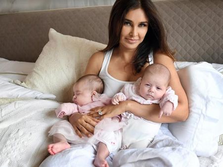 First Pictures Of Lisa Ray's Twin Daughters, Sufi & Soleil Born Via Surrogacy!