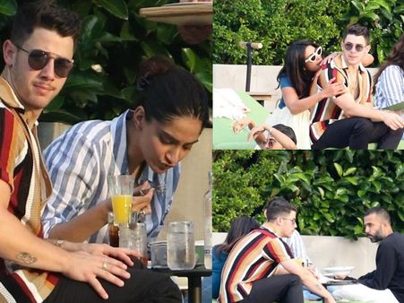 Double Date In Italy: Priyanka Chopra, Nick Jonas, Sonam Kapoor & Anand Ahuja Hang Out Together!