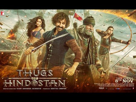 Thugs Of Hindostan Poster: Aamir, Amitabh, Katrina & Fatima Are Here To Thug You This Diwali!