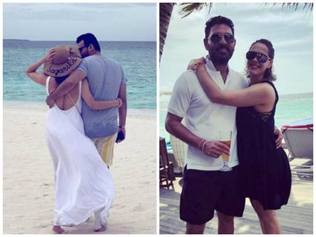 Sagarika Ghatge, Zaheer Khan, Hazel Keech & Yuvraj Singh Holiday In Maldives! View Pictures