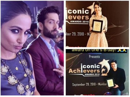 Iconic Achievers Award 2018: Hina Khan, Nakuul Mehta, Nikita Dutta & Others Bag Awards!