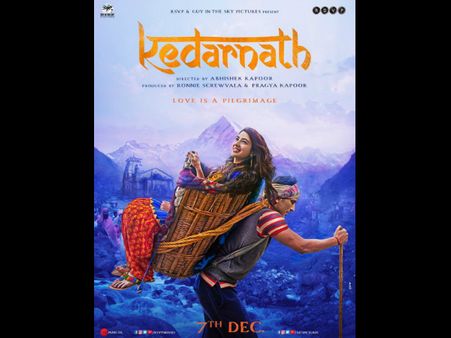 Kedarnath First Look Poster: Sushant Singh Rajput & Sara Ali Khan Show The Power Of Love