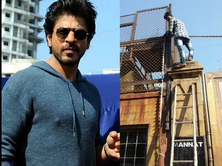 Shahrukh Khan's 53rd Birthday Celebration Prep Begins; Mannat Gets All Decked Up In Lights!