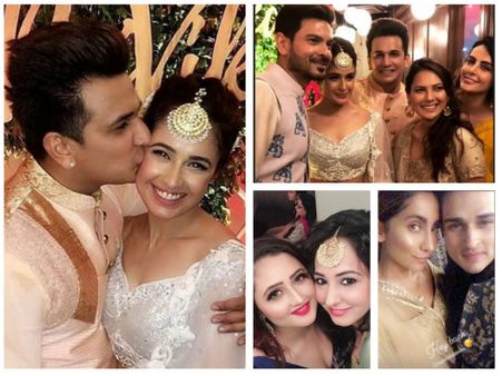 Priyank, Keith-Rochelle & Others Attend Prince Narula & Yuvika Chaudhary’s Sangeet/Cocktail Party!