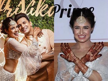 Yuvika Chaudhary’s Mehendi Speaks Volumes About Her Love Story; Prince Narula Explains How!