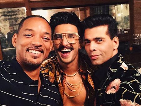 Ranveer & Karan Teach Will Smith The Tricks Of Bollywood Before His Student Of The Year 2 Shoot