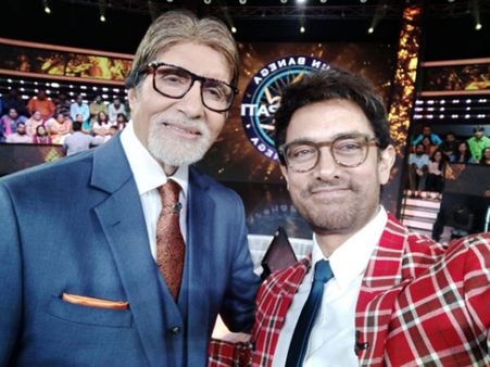 Aamir Khan Graces Amitabh Bachchan's Show; KBC To Go Off Air In November!