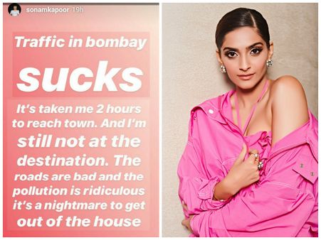 A Man Educates Sonam Kapoor On Global Warming, She Calls Him A 'Harasser' In Return