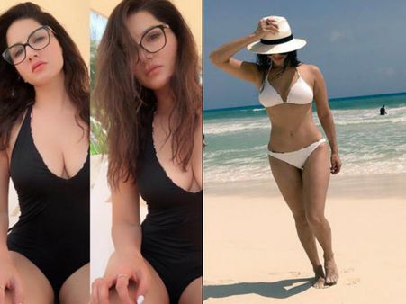 Bikini Alert: Sunny Leone Holidays In Mexico With Husband Daniel Weber & Friends! View Pictures