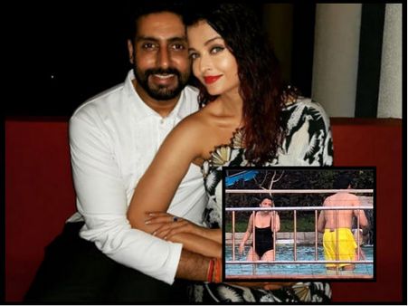 OMG! Aishwarya Rai Bachchan Spotted In A BIKINI Inside A Pool; Pictures Get Leaked From Goa Vacation