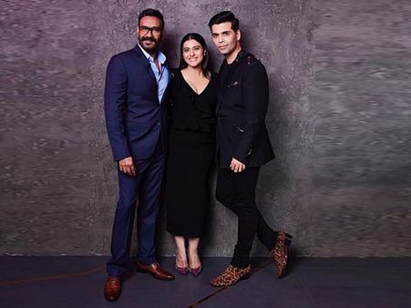 After 2 Years Of Public Fallout With Karan Johar, Kajol & Ajay Devgn Appear On Koffee With Karan 6!