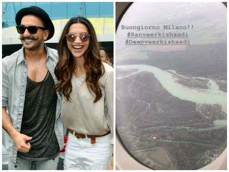 Ranveer Singh's Hairstylist Shares A Clip Of Buongiorno Milano From The Aeroplane