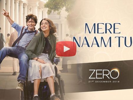 Shahrukh Khan Starrer Zero's First Song 'Mere Naam Tu' Is An Ode To Imperfections! Watch Here