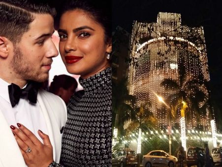 Priyanka- Nick's Pre-Wedding Celebrations: Actress's Mumbai House Is All Decked Up With Lights!