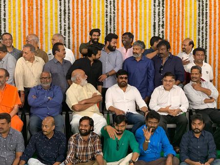 RRR Launch: Ram Charan, Jr NTR, Chiranjeevi And Others Attend The Grand Event