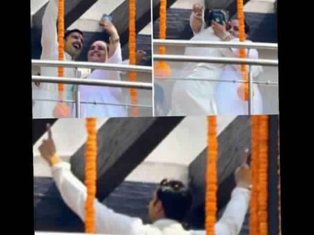 Ranveer Singh Looks Dashing And Lively During His Haldi Ceremony; View Pics