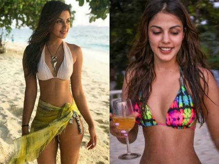 Rhea Chakraborty Raises The Temperature With Her New Beachy Pictures From the Maldives!