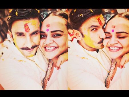 These Unseen Photos From Ranveer Singh's Haldi Ceremony Has Him At His Goofy Best!