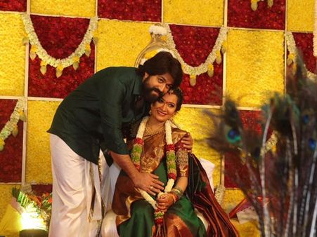 An Ecstatic Yash Looks Dashing As He Attends Wife Radhika Pandit's Baby Shower, Inside Photos Out!