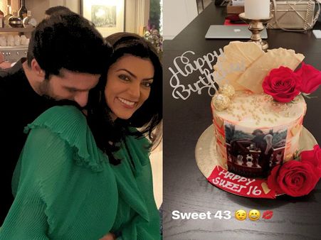 Sushmita Sen's Birthday Celebration Was All Things Love; Courtesy BF Rohman Shawl & Family!