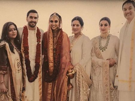 Deepika Padukone Holds Her Mother-in-law's Hands In This Latest Wedding Picture!