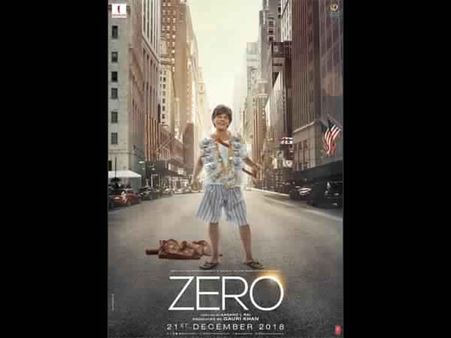 Zero: Shahrukh Khan Treats Us With A New Poster & We Just Can't Get Over That Dimpled Smile!