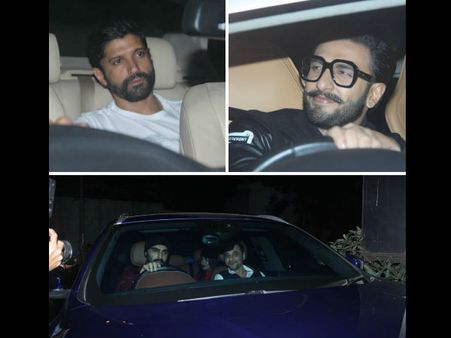 PICS: Arjun Kapoor, Malaika Arora, Ranveer Singh And Others Attend Ritesh Sidhwani’s Christmas Party