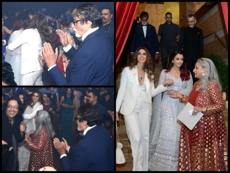 UNSEEN PIC! No More COLD VIBES Between Aishwarya Rai & Shweta Bachchan; Caught HUGGING While Dancing