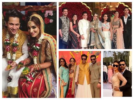 Erica Fernandes, Parth Samthaan, Sriti Jha, Karan Patel & Others Attend Chloe & Aslam’s Wedding