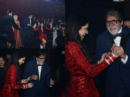 Deepika Padukone & Ranveer Singh Reception: Amitabh Bachchan Shares Inside Pictures From The Party