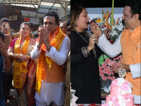 Hero No 1 Govinda’s Birthday Celebrations With Family: Pictures!