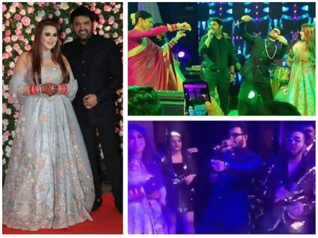 MUST WATCH! Deepika & Ranveer Dance At Kapil’s Reception; Ranveer & Kapil Praise Each Other!