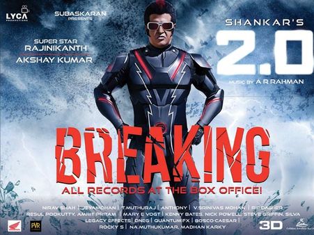 2.0 Box Office Collections (Day 2): After Beating Sarkar, Rajinikanth’s Film Continues Its Good Run!