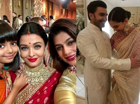 Inside Pics From Isha Ambani's Wedding: Ranveer-Deepika's Candid Moment, Ash-Aaradhya Pose For A Pic