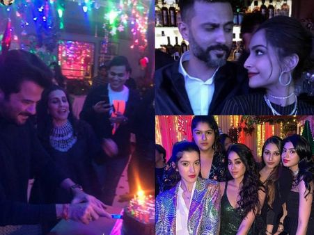 Inside Photos From Anil Kapoor's 'Jhakaas' Birthday Bash: A Sneak-Peek Into All The Fun!
