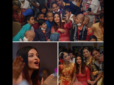 Aishwarya Rai Bachchan Makes This Christmas Special: Graces Event At Cancer Hospital