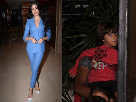 Janhvi, Sara, Ishaan Go Out For Lunch; Shy AbRam Khan Hides From Cameras