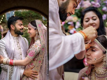 Virat Kohli- Anushka Sharma Relive Their Wedding With These Dreamy Unseen Photos