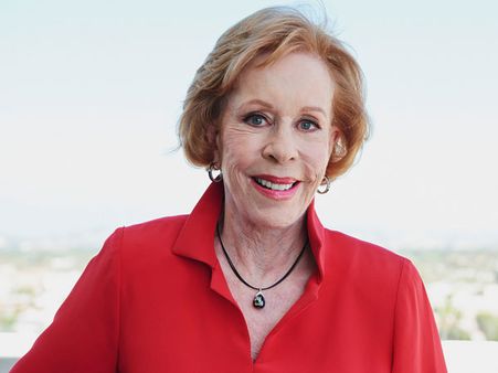 Carol Burnett Receives Golden Globe Award Named In Her Honour
