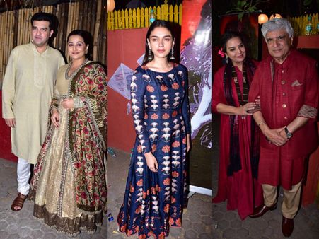 Vidya Balan, Aditi Hydari, Shabana Azmi Don Ethnic Best To Event Celebrating Late Poet Kaifi Azmi